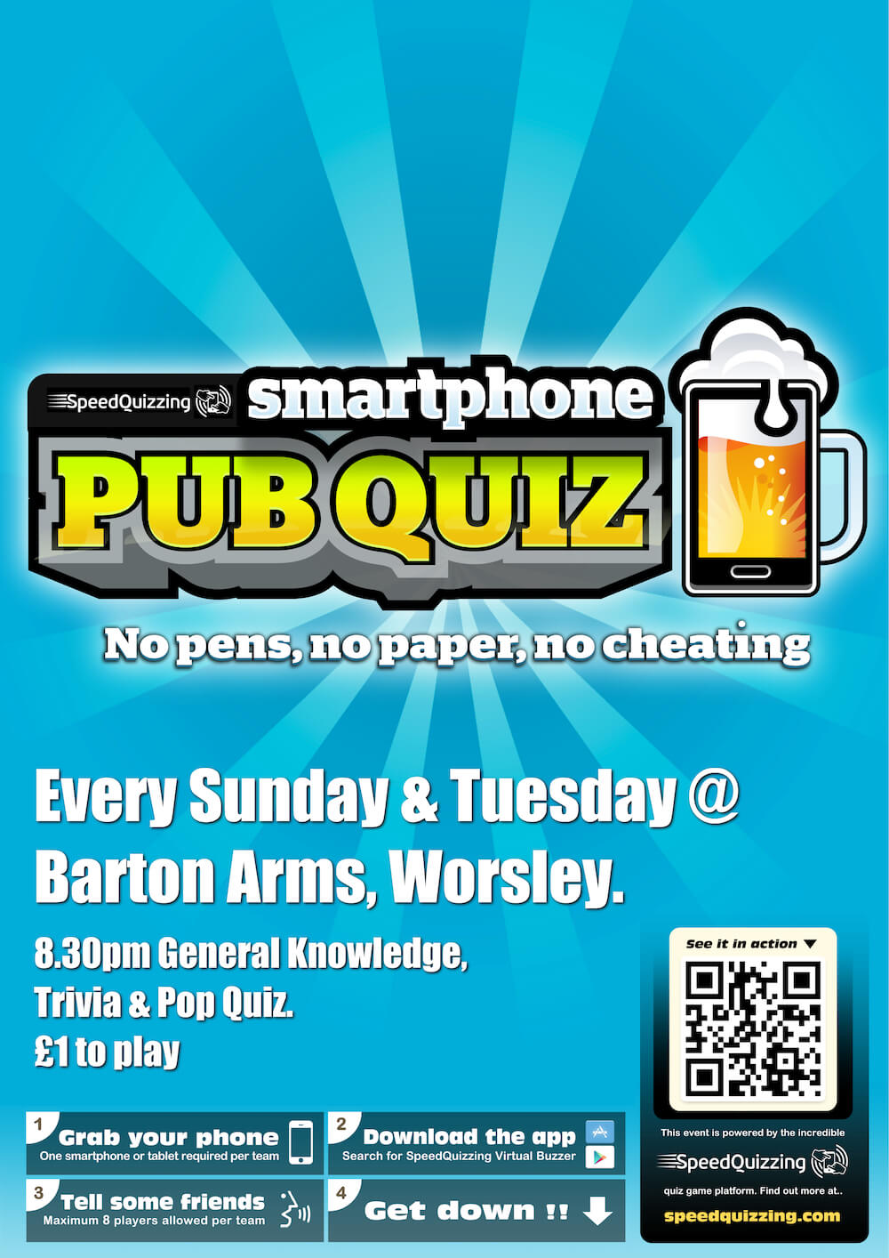 Pub Quiz at The Barton Arms in Manchester