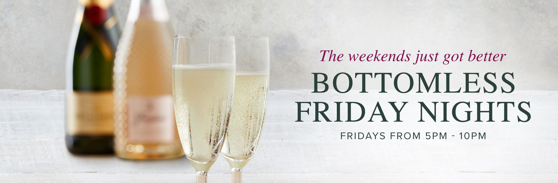 Bottomless Friday at The Anderton Arms