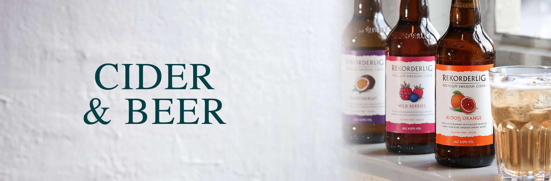 Beer & Cider at Ember Woodpecker