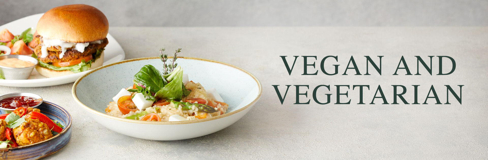 Vegan & Vegetarian Menu