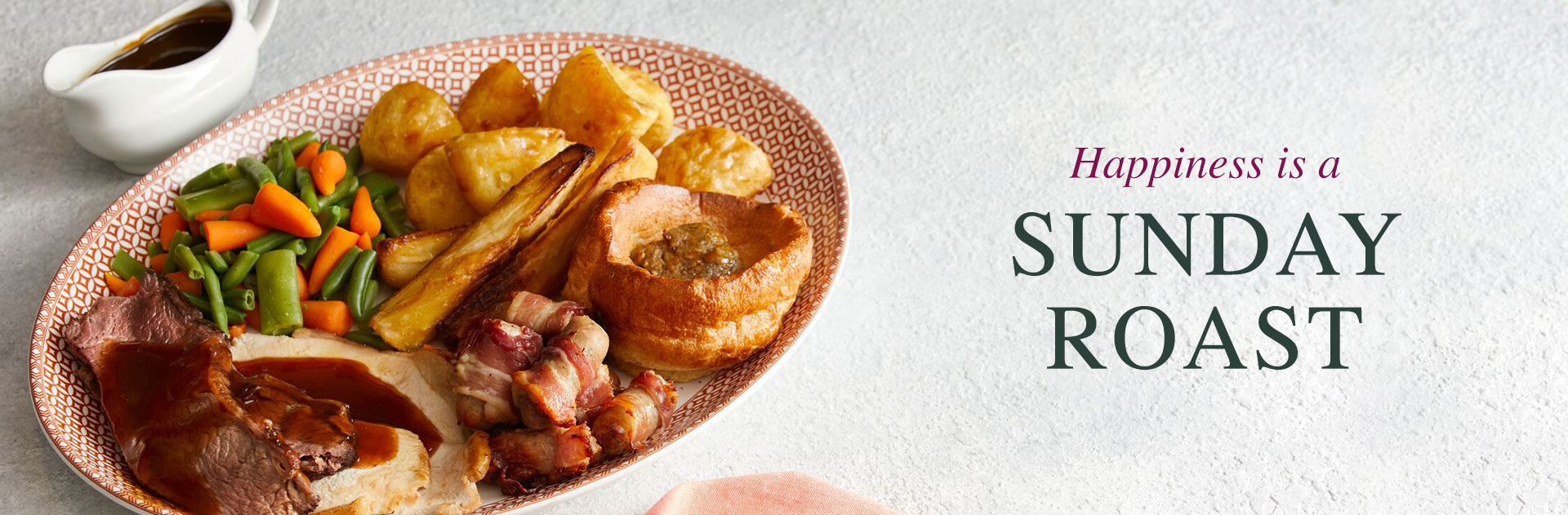 Sunday Roast Set Menu - Available From Midday on Sundays | Ember Inns