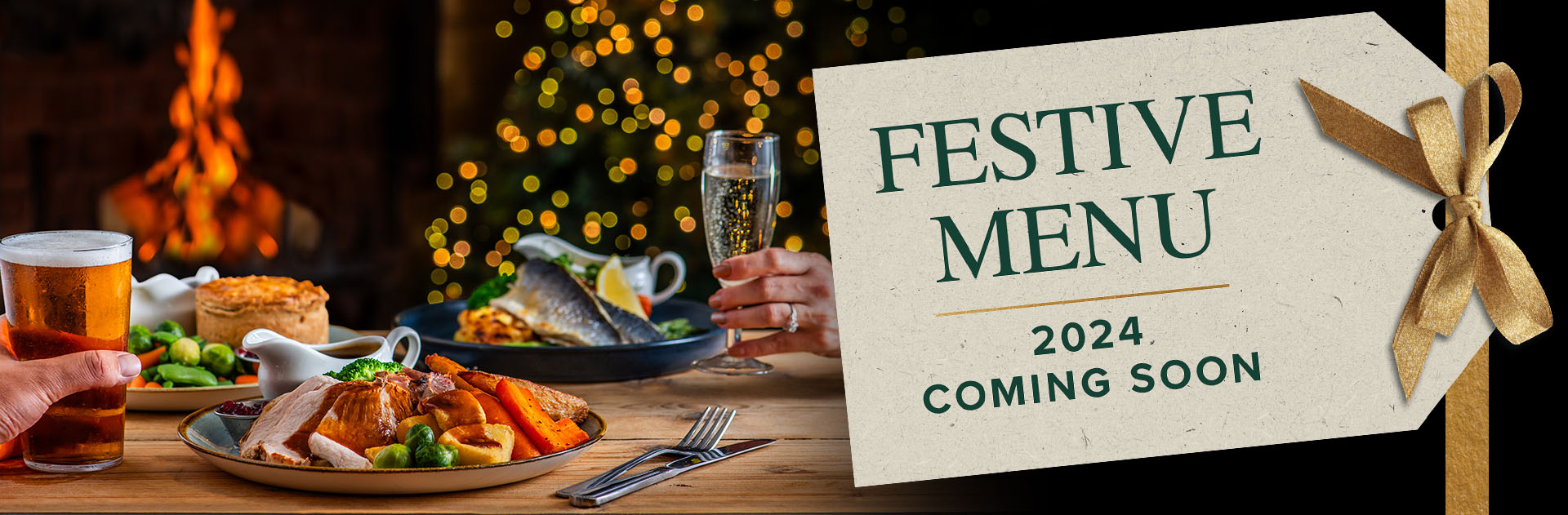 Festive Menu at Red Lion, Knowle 