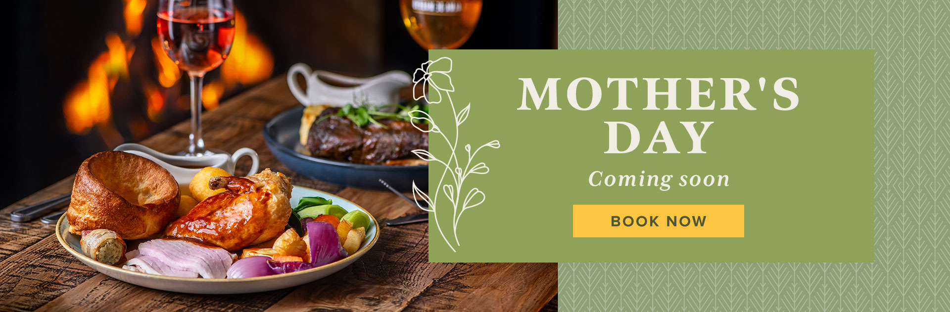 Mother’s Day Lunch 2024 at Fox & Hounds, Cookridge